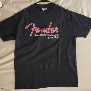 SOLD- Vintage Fender Guitars TShirt Size Large